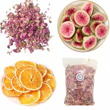 1 Pack Of 10/20/30/50pcs Dried Lavender, Yellow Lemon Slices, Green Lemon Slices, Orange Slices, Figs, Star Anise, Roses Dried Flowers, Vine Wreaths For Candle, Aromatherapy, DIY Crafts, Home Decor - Candle Dried Flowers (1 Piece) - View 6