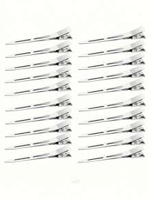 20/10pcs Styling Tool Set, One-Word Clip, Traceless Hair Clip, Duckbill Clip, Plastic Card Hair Clip That Does Not Hurt The Hair Tips, Hair Root Fluffy Curling Clip, High Top Top Airflow Bangs Curling Clip, Hair Root Fluffy Clip, Side Bangs Makeup Style, Best For Christmas, Perfect For Thanksgiving