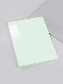 A4 Document Folder Binder Organizer, Multi-Page File Folder For Office Supplies, Portfolio Sleeve For Works, Certificates, Exam Papers, With Divider Pages,Back To School,School Supplies