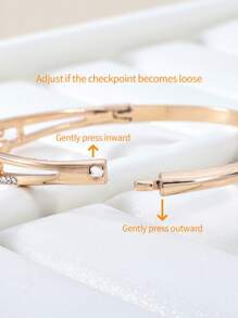 2025 Neues glänzendes offenes Herz Armband, Gold- und Silber-CZ-Herz-Anhänger Armband, kann mit Armband-Kombination für tägliches Zubehör kombiniert werden, geeignet für Urlaub, Strand, Sommer, Hitzewelle im Hawaii-Stil