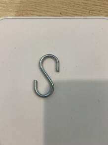 5/10/20/30/50PCS S-Shaped Metal Hooks,Heavy Duty Stainless Steel S-Hook With Scratch Resistant Cap - Small S-Shaped Hooks For Hanging Kitchen Utensils, Pans, Pots, Clothes, Bags, Towels, Plants,Adjustable, Wall Mounted Accessory Organizer(Random Color) Back To School