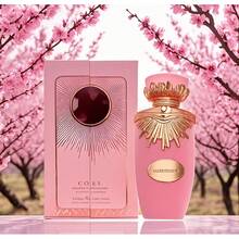 Neutral Luxury Gift Box Perfume, 3.4 Oz (100 Ml) Capacity, Blends Floral And Fruity Scents, Long-Lasting Fragrance. The Appearance Exudes Luxury And Suits Any Occasion; It's An Excellent Choice For Holiday Gifts. - Pink - View 1