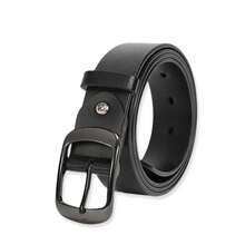 1条加大码女士休闲腰带，经典黑色搭扣腰带，适合日常休闲、大学、通勤、返校季等场合，尺码从L到3XL，是情人节的理想礼物。 - D - 查看 4