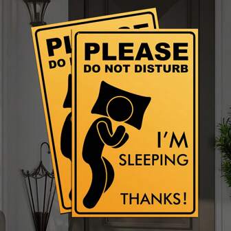 1pc, Home Wooden Ornaments, Bedroom And Lounge Door Pendants, Please Don't Disturb Me Is Resting, Sleeping Reminder Sign, 30cm*20cm*0.3cm Size, Send Hemp Rope