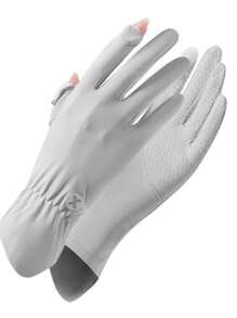 Ultra Thin Full Finger UV Protection Gloves Driving Gloves Women, UV Gloves Sun Protection Gloves