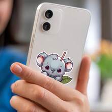 50pcs Bubble Tea Faux Pearl Design Cartoon Stickers, Vinyl Glossy Self-Adhesive Decals, Suitable For Decorating Luggage, Skateboards, Phone Cases, Diaries, Notepads, Desktops, Cabinets, Helmets For Adults And Teenagers, School Supplies,Back To School
