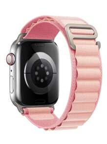 1PC Alpine Loop Band Compatible With Apple Watch S10 42mm S10 46mm 49mm 45mm 44mm 42mm 41mm 40mm 38mm, Unisex AppleWatch Strap Fashionable Casual Business Watchbands Compatible With IWatch S10 9 8 7 6 5 4 3 2 1 SE Ultra, Breathable Comfortable Sport Bracelet Adjustable Replacement Wrist Strap Smart Watch Accessories