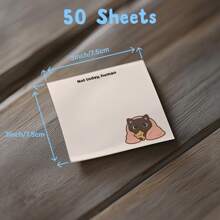 4 piezas de Notas adhesivas divertidas y lindas con gatos negros de 3x3 pulgadas, 50 hojas, notas adhesivas divertidas para la oficina, la escuela, el hogar, útiles escolares, regalo para estudiantes y maestros