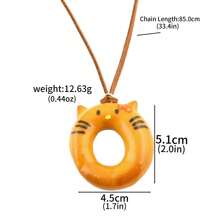 rongji jewelry Handgemachter Schlüsselanhänger, Autospiegel-Ornament in Brezelform, kreatives, personalisiertes Auto-Accessoire als Geschenk