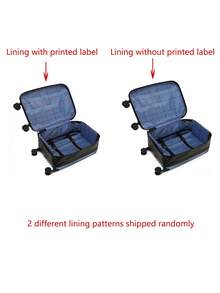 20"/24" Foldable Luggage With Quiet Spinner Wheels, Lightweight Carry-On Suitcase For Business Travel, Waterproof Material, Durable & Anti-Pressure Design