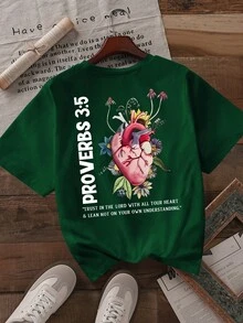 Women's Casual Short Sleeve Round Neck T-Shirt