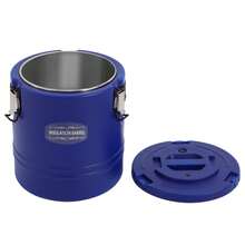 HOHOBLA Ice Bucket Insulated With Lids For Parties And Bar Stainless Steel Three Wall - Blue - View 10