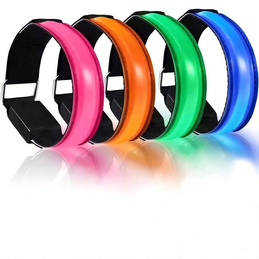 Fluorescent Bracelet 3-Speed Temperature Mode Adjustable Suitable For Night Cycling Walking Running Fitness Sports Accessories