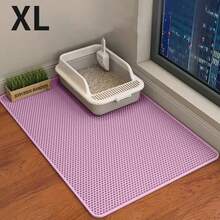 1 Piece Cat Bed Mat, Anti-Scatter Bed Mat, Double Layer Honeycomb Design, Urine And Water Waterproof Material, Dispersion Control, Less Waste, Easier To Clean, Washable - Multicolor - View 16