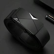 Ceinture à boucle automatique pour hommes, ceinture de pantalon casual pour jeunes, style coréen, business casual