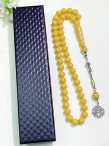 1 Set mit 6 Farben, 45 Stücke 10mm Acryl Perlen Armband Set, verpackt in hochwertiger Geschenkbox für den täglichen Gebrauch