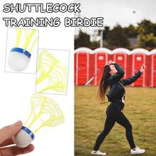 1/3/5/12PCS,Windproof Badminton Shuttles, Plastic Badminton Shuttles, Wear-Resistant Badminton Shuttles, Wear-Resistant And Shock-Absorbing Badminton Shuttles, Summer Sports, Women's Sports, Parties, Camping, Back-To-School Season Gifts, The Best Birthday Gifts - Multicolor - View 1