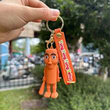 1pc New Italian Brainrot Animals Tralalero Tralala Keychains For Accessories Funny Sigma Skibidi Rizz Cat Silly Meme Keyrings Fans Friends Gifts