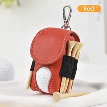 1pc Customized Golf Bag, Personalized Fashion Golf Bag, Ball Stand, Leather Golf Tag, Customized Golf Ball Marker, Mini Golf Ball Rack, Leather Golf Travel Bag, Premium Golf Gift, Customized Engraved Leather Golf Bag Tag Gift (With Golf Ball Stand), Personalized Golf Ball Stand, Customized Golf Accessories, Groomsman Gift, Men's Golf Gift, Women's Golf Gift,Chic Autumn,Graphic Print - Multicolor - View 15