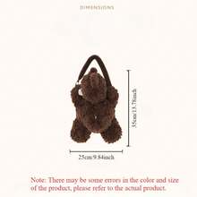 1 hộp đựng khăn giấy hình gấu bông dễ thương, giá treo khăn giấy sáng tạo đa chức năng di động cho ô tô, nhà, phòng ngủ, hộp đựng khăn giấy hoạt hình để bàn - nhiều màu - Xem 3