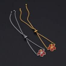 1 Stück verstellbares Armband mit geätzten Hibiskusblumen für Frauen und Mädchen, Hawaii Guam Puerto Rico PR Guadeloupe Insel Schmuck