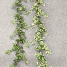 1pc DIY Creative Evergreen Ivy Green Leaves Vines, Home Window Display Wall Hanging Decor Artificial Green Vines, Wedding Arch Backdrop Decor, Outdoor Garden Fence Pipe Decor, Wedding Party Holiday Celebration Artificial Plant Green Vines Decor - Multicolor - View 5