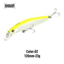 Kingdom Sea Fishing Lures Jerkbaits Minnow Saltwater 120mm/23g 130mm/30g Floating Artificial Bait Good Action Wobblers Hard Lure
