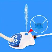 1pc New Design Pet Outdoor Foot Pedal Automatic Water Dispenser, Outdoor Dog Playing Foot Operated Water Sprinkler
