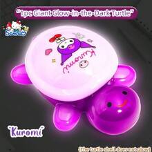 Sanrio 1pc Sanrio Series Glow-In-The-Dark Giant Turtle - Cute Character-Themed Decorations With Detachable Shell, Absorbs Sunlight To Glow, Perfect For Collectors!