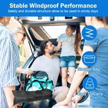 Beach Tent Canopy Sun Shade, UPF50+ Portable Beach Shade Tent, Beach Shade Canopy With Sandbag