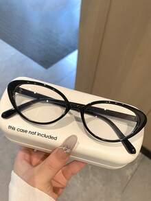 1 buc ochelari de vedere fără prescripție medicală pentru femei, model Y2K retro, roșii, cu lentile decorative la modă, ramă îngustă, ramă și lentile din PC (policarbonat), potriviți pentru ținute zilnice, lucru pe calculator, decorațiuni pentru petreceri