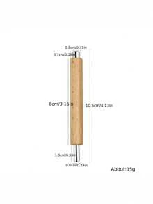 1 Piece Of Cat's Eye Nail Magnet, Double-Headed Magic Wand Magnet, Strong Magnetic Force, Multi-Functional DIY Nail Magnet Tool,Nail Supplies,Nail Tools,Nail Art Tools,Back To School,Nails,Nail Tools For Press On Nails - Multicolor - View 6