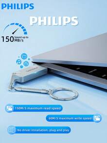 PHILIPS 飞利浦 128GB USB 3.2 OTG 闪存盘，适用于 iPhone、iPad 和电脑 - 外部移动存储，用于存储照片、视频等，让您的生活更轻松 - 11UA 3.2 32G - 查看 5