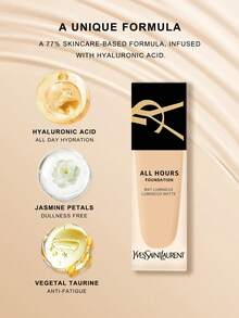 Yves Saint Laurent Yves All Hours Foundation 全覆盖亮泽哑光-全天持久 SPF 20 #LC1 #LC2 #LN1 - 0.84 液体盎司/25 毫升（不同版本随机发货） - LC1 - 查看 5