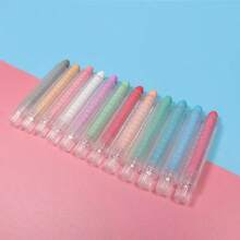6pcs Dustless Watercolor Chalk Set With Rotatable Chalk Holders (No Dirty Hands), Suitable For Chalkboard, Whiteboard, Greenboard And Glass Surface, Smooth Writing Without Sticking, Recommended As Teacher's Day Gift, Home Classroom And DIY, Preferred By Street Drawing Hobbyists, School Supplies,Back To School