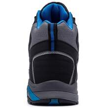 LARNMERN (Local Shipment) Steel Toe Boots Men's Anti Slip Work Anti Puncture Safety Boots Industrial Structure Comfortable Outdoor Hiking Military Tactical Shoes Anti Slip Men's Safety Boots - 黑藍色 - 查看 4