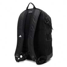 Adidas 男包女包休閒包雙肩包 TR POWE 學生書包日常戶外健身包旅遊包 IP9878 - 黑色/白 - 查看 2