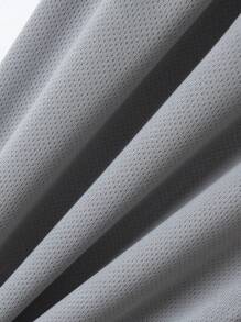 مجموعة رياضية للأولاد قطعتين، قميص تي شيرت بأكمام قصيرة من شبكة خفيفة وشورت مناسبة للأعمار من 4 إلى 12 سنة، مناسبة للجري والكرة والسلة