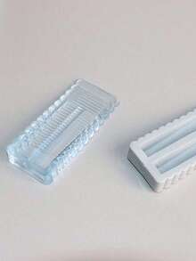 قطعتان من موقف الباب الشفاف، وسادة إيقاف غير انزلاقية، حاجز تصادم. مناسبة لمختلف المناسبات، بما في ذلك غرفة المعيشة والمطبخ والنوم والفندق والحمام والشقة، مثالية للمنزل والمكتب، وأيضًا أفضل هدية لعيد الميلاد والتخرج ومناسبات أخرى. - متعدد الألوان - مشاهدة 4