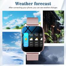 Smart Watch, Multi-Sport Mode, Call Reminder/Rejection, Message Reminder View, Voice Assistant, Multiple Application Reminders, 1.83-Inch HD Full Touch Screen, Custom Dial Wallpaper, Suitable For Android/IOS Mobile Phones, Gifts For Boyfriends And Girlfriends, Birthday Gifts, Holiday Gifts