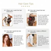 40pcs/100G , Thick Tape In Human Hair Extensions ,Seamless Invisible Skin Weft Extensions , Remy  Human Hair,Silky Straight For Fashion Women  ,10-26inch ,Easy To Apply (18P613# Ash Blonde Mix Bleach Blonde) - S18/613 - 查看 6
