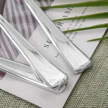 75pcs Silver Plastic Silverware Cutlery Set - Heavy-Duty Plastic Tableware Set, Suitable For Catering, Party, Banquet, Wedding