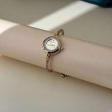 DAYAND NIGHT 2025 New Luxury Crystal Inlaid Women's Watch, Petite & Chic Fashion Bangle Watch, Quartz Wrist Watch, Gold Or Silver, Suitable For Parties, Galas Or Everyday Wear. Perfect Gift For Valentine's Day, Anniversary Or Birthday