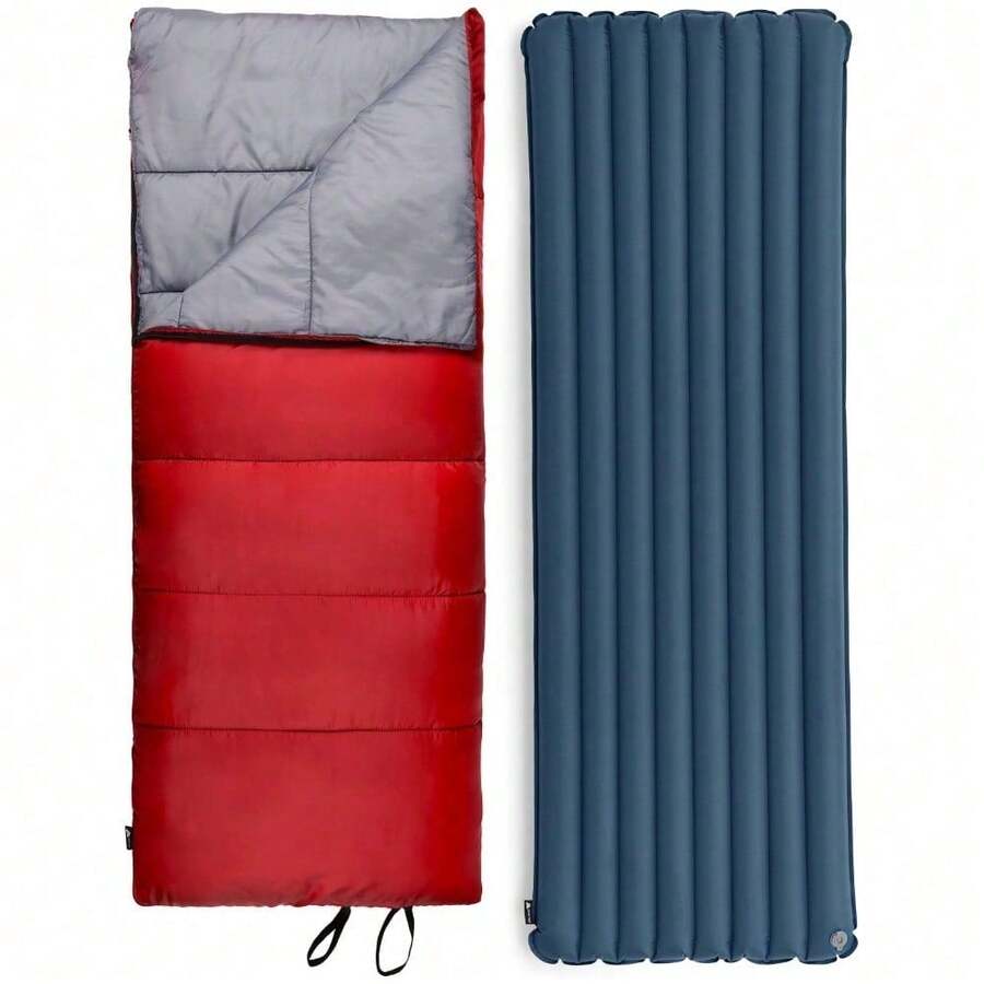 Sleeping Bag With OT Camp Pad - 50degreesleepingbagwithcamppad - View 1