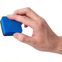 12/24 件彩色干擦板 - 4 种鲜艳颜色，1.97 X 1.97 英寸泡沫橡胶橡皮擦，适用于教室、家庭和办公室使用，学校用品，教室橡皮擦，学校用品，返校 - 顏色隨機 - 查看 2