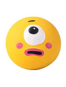 1pc Pet Toy, Latex Squeaky & Chewable Dog Toy, Interactive Training, Pet Supplies - Multicolor - View 8