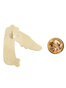 1 pièce Broche émaillée en forme de petit couteau de couleur vive avec l'inscription "Je vous couperai", un cadeau romantique et mignon pour les vêtements, sac à dos, bijoux, idéal pour les amis