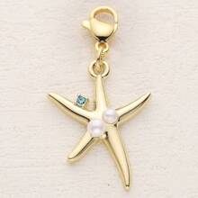 1PC Fashionable And Exquisite Lobster Buckle Pendant With An Ocean Theme, Featuring Elements Of Conch, Shell, Starfish,Suitable For Jewelry Making Key Chain, Bracelets, Phone Chains, Bag Chains, Suitable For Daily Wear, And A Thoughtful Gift For Friends And Lovers