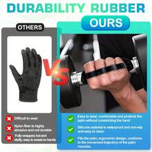 1 对符合人体工程学的硅胶握把，防滑橡胶护手，适用于举重、引体向上和健身房训练，带锁定设计，适合男性和女性，适用于健身房、家庭、户外；用于手指保护