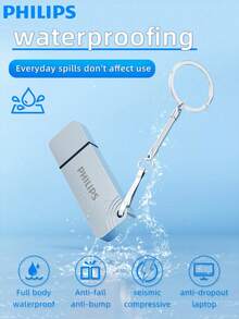 PHILIPS 飞利浦 128GB USB 3.2 OTG 闪存盘，适用于 iPhone、iPad 和电脑 - 外部移动存储，用于存储照片、视频等，让您的生活更轻松 - 11UA 3.2 32G - 查看 6